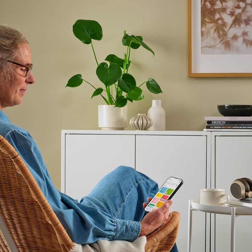 TIMMERFLOTTE Smart Temperatur- och Fuktmätare