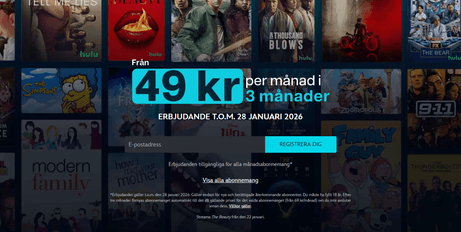 Från 49kr per månad i 3 månader hos Disney+