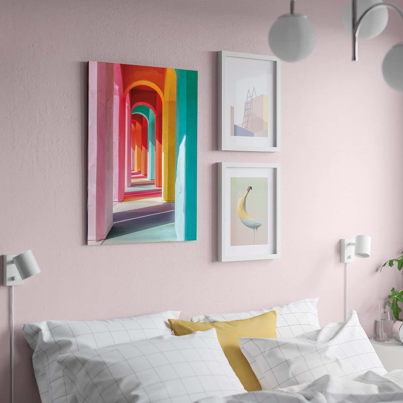 PJÄTTERYD tavla prismatisk passage 50x70 cm