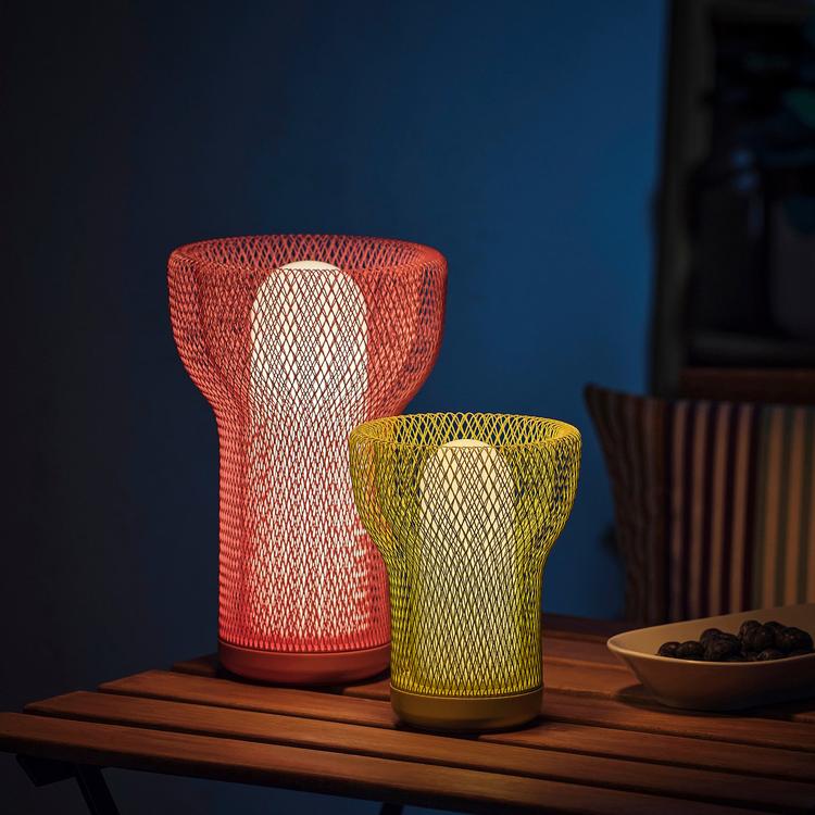 SOLVINDEN LED dekorationsbelysning rosa utomhus