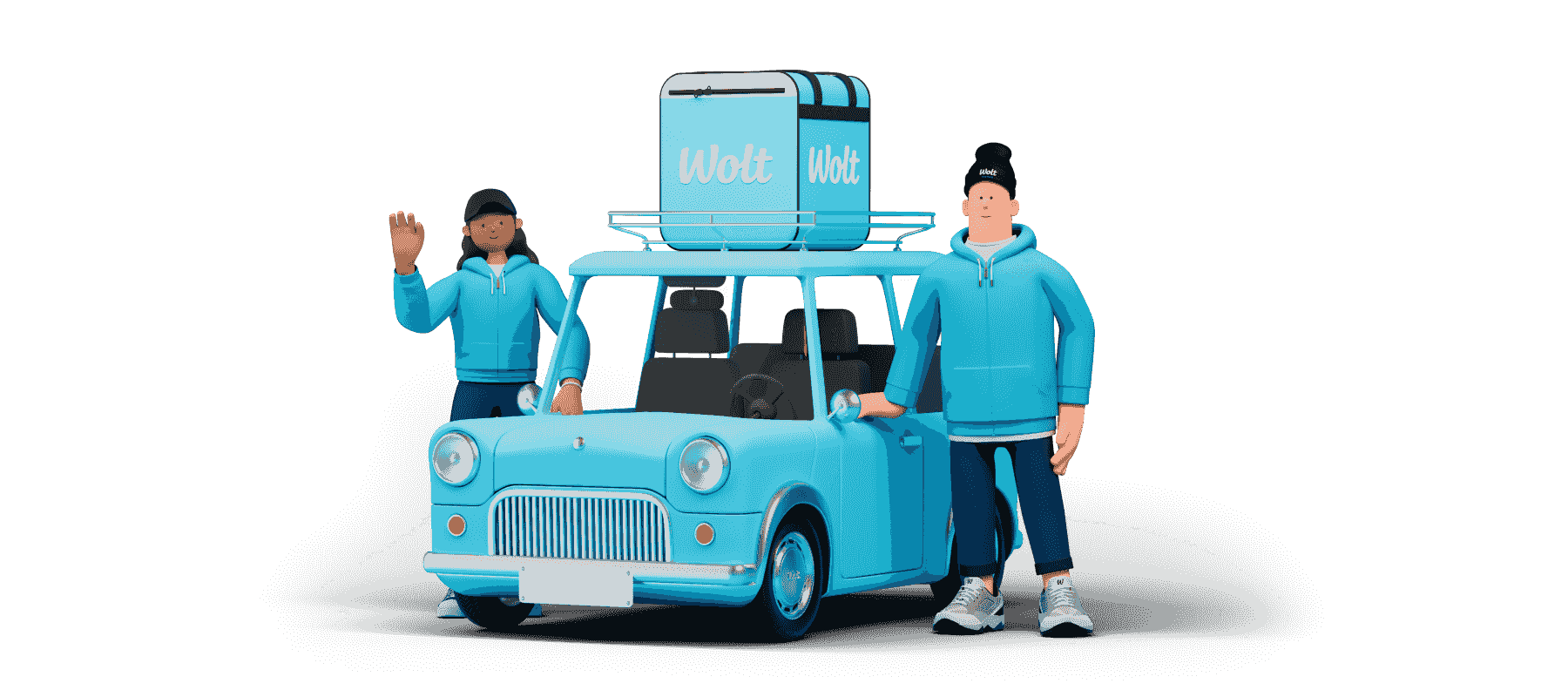 Snabb leverans av mat och livsmedel