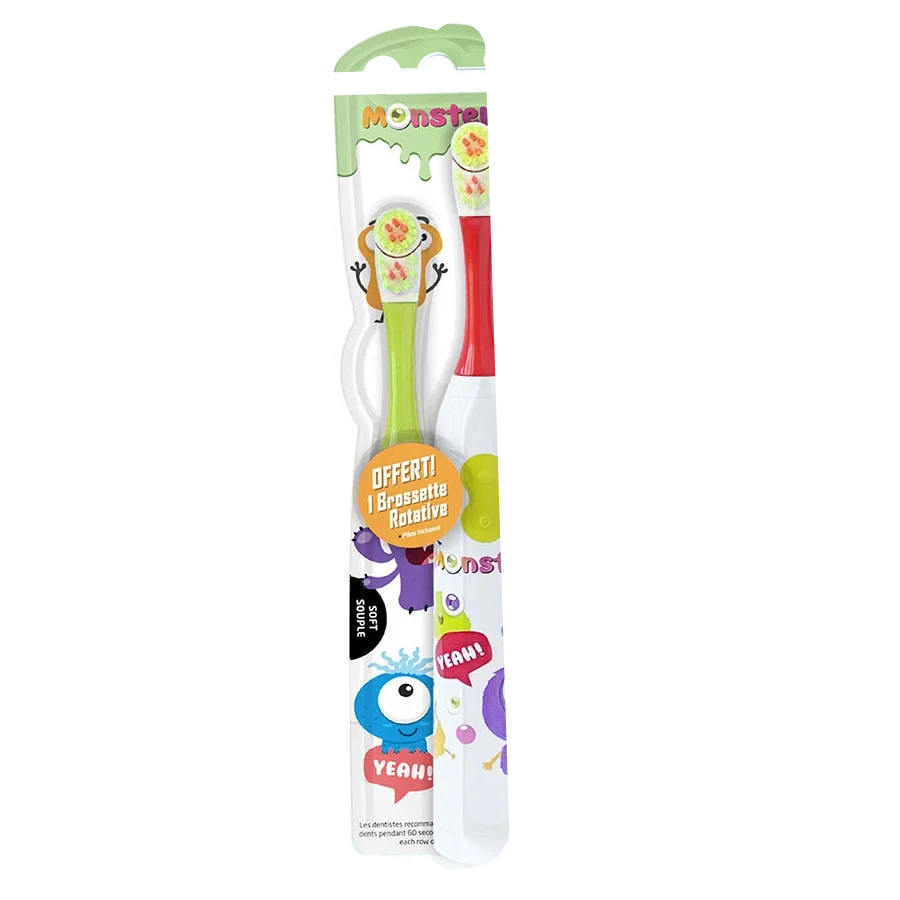 Les Babygators Monsters Eltandborste För Barn