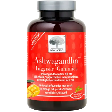 New Nordic Ashwagandha Tuggtabletter 60 st