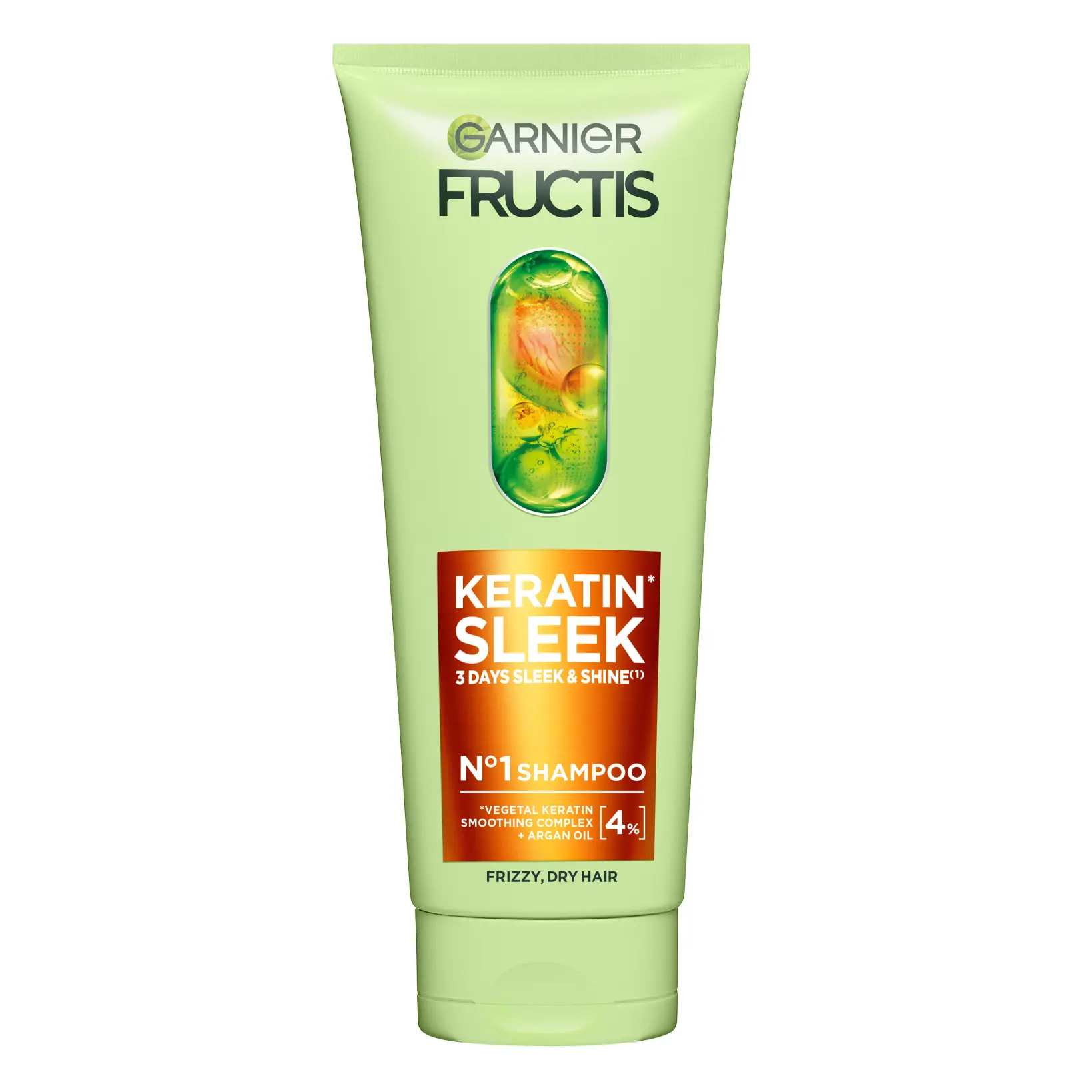 Garnier Fructis Keratin Sleek Schampo 200 ml