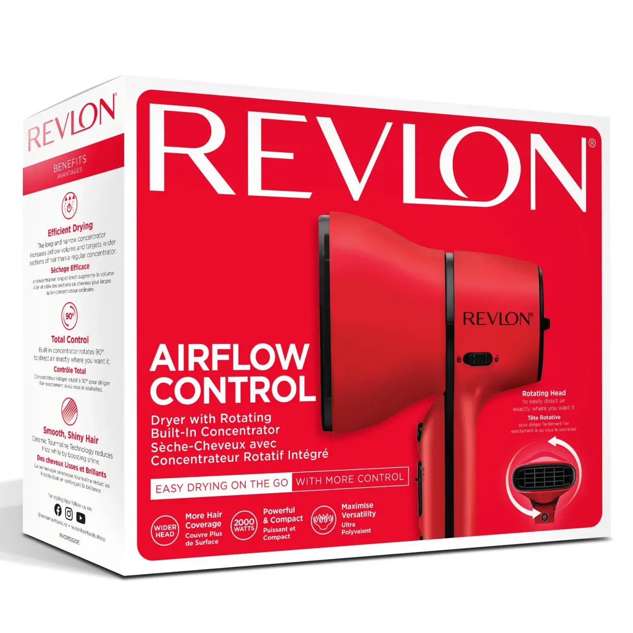 Revlon Style Twist Professionell Hårfön