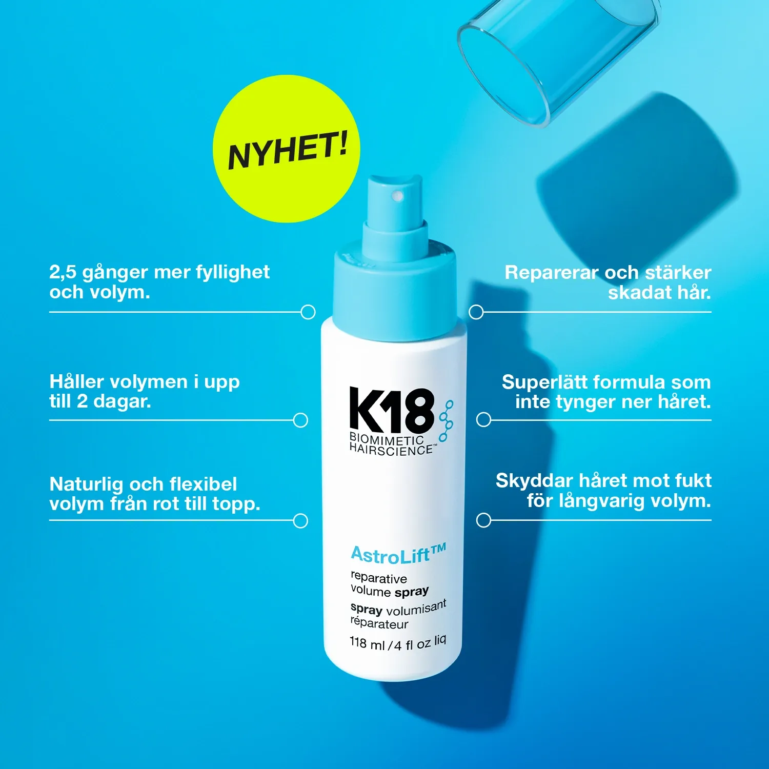 K18 AstroLift Revitalizing Treatment 118 ml