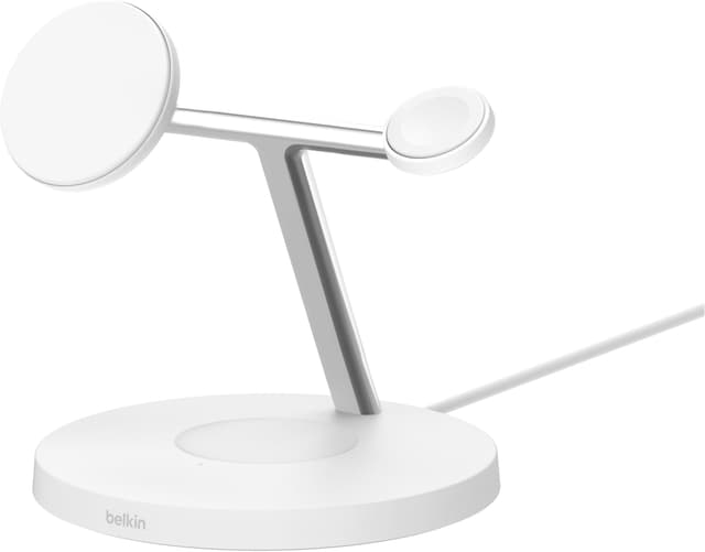 Belkin BoostCharge Pro 3‑i‑1 Qi2 trådlös laddare
