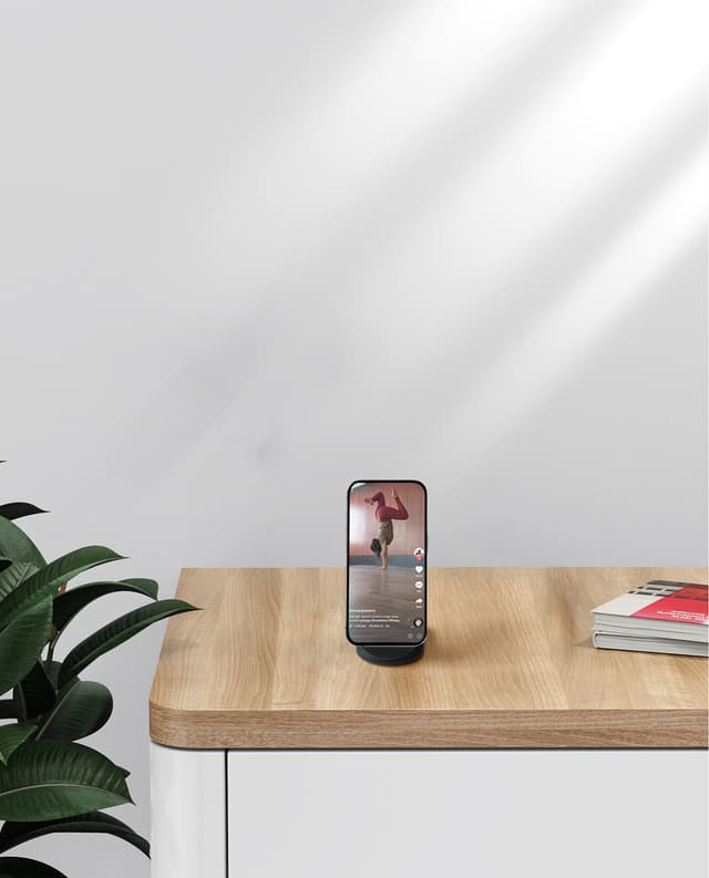 Belkin BoostCharge Qi2 magnetiskt laddningsställ