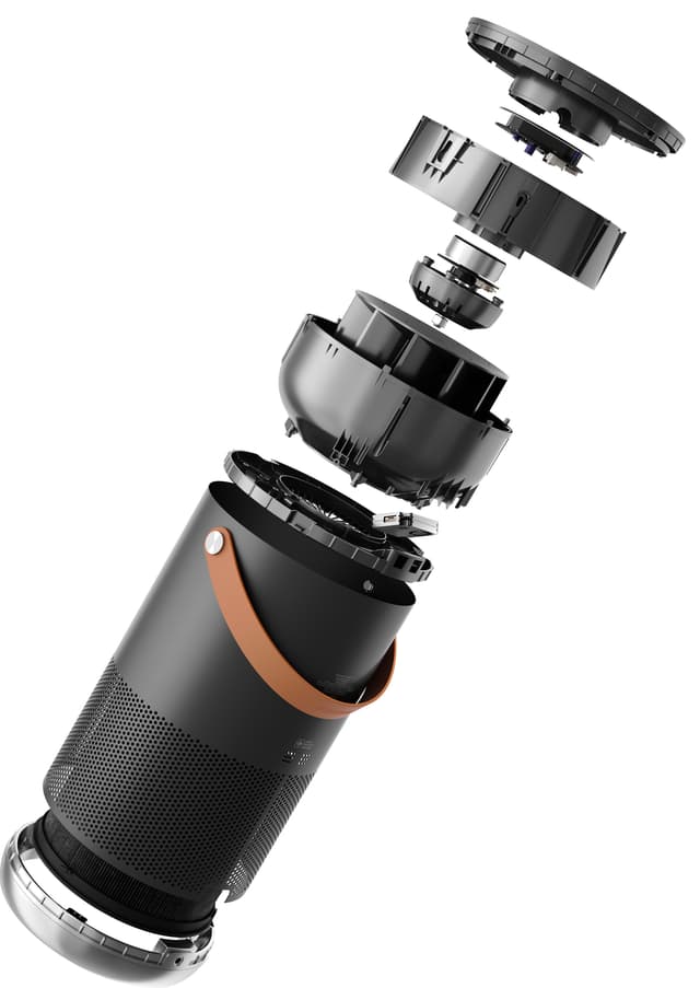 Smartmi P1 Luftrenare SM1002 Svart