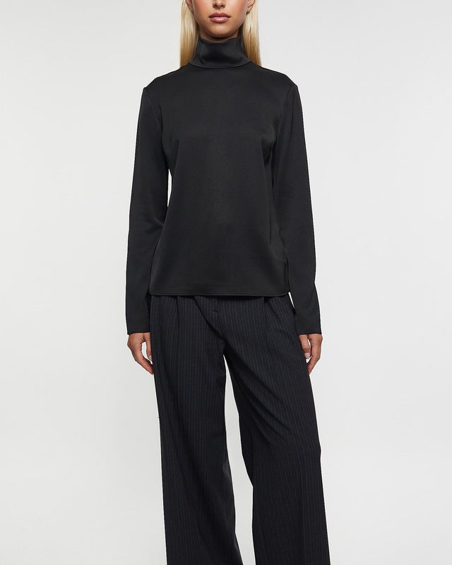Filippa K Satin Turtleneck Blouse