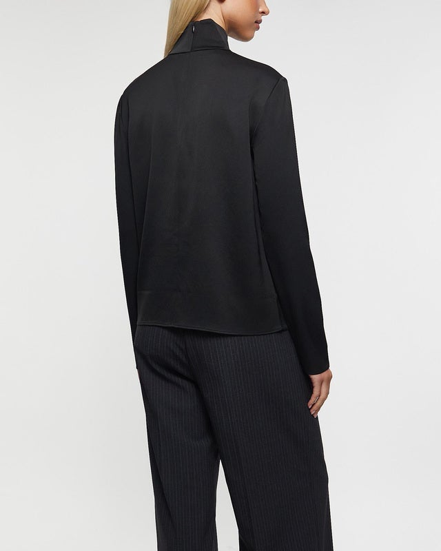 Filippa K Satin Turtleneck Blouse