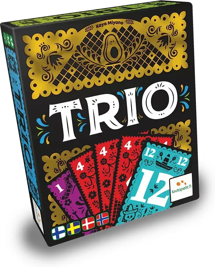 TRIO Strategiskt Brädspel för Familj