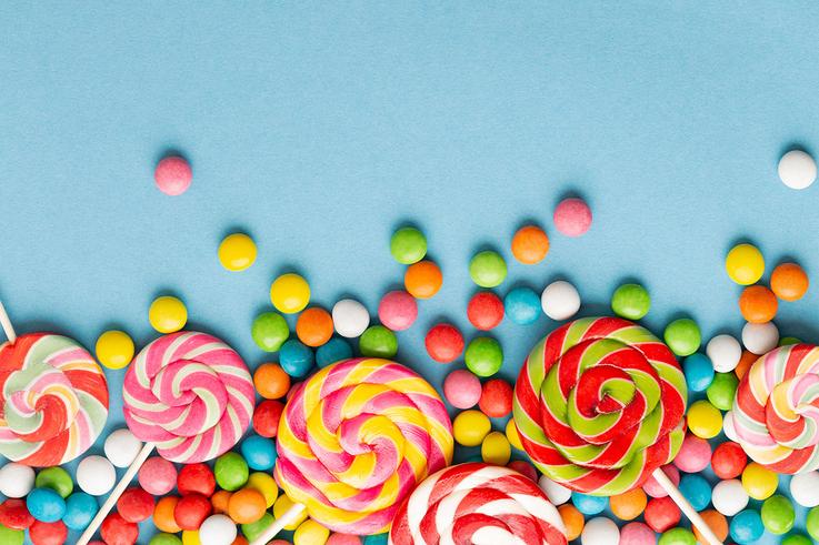 1 kg lösgodis med hemleverans