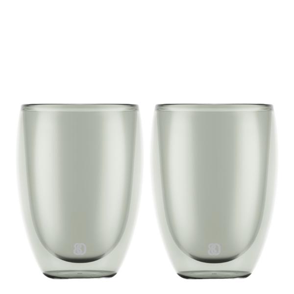Bodum Pavina Glas 35 cl 2-pack Grå