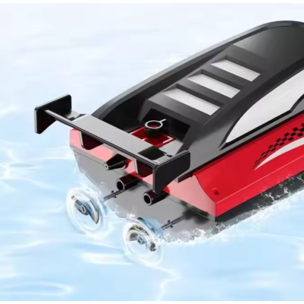 Fjärrstyrd Högfartsyacht med LED-ljus