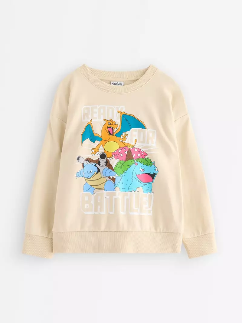 Pokémon Graphic Print Sweatshirt
