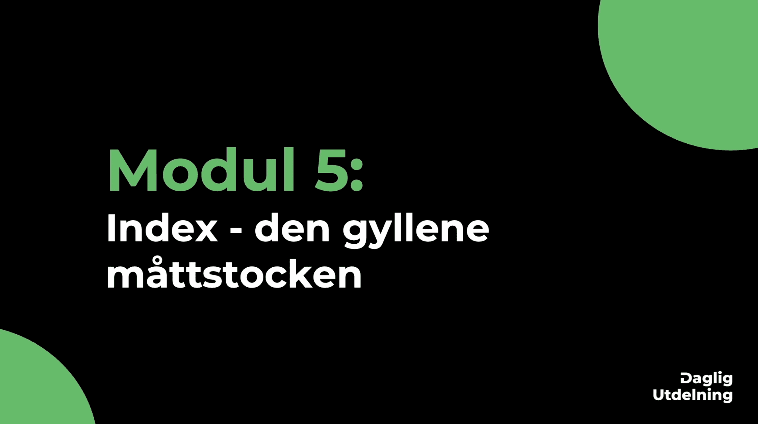 Aktieutbildning med rabatt.