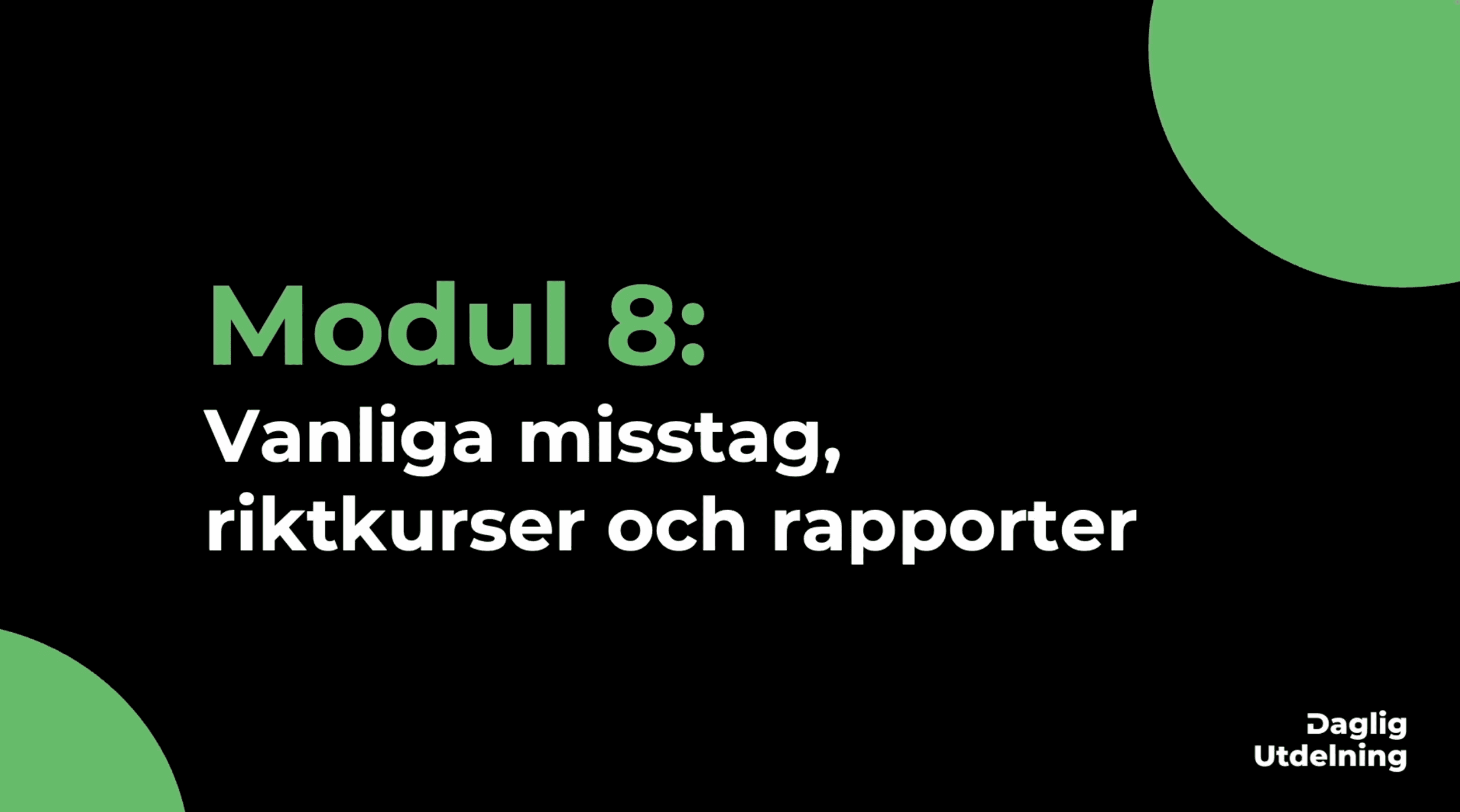 Aktieutbildning med rabatt.