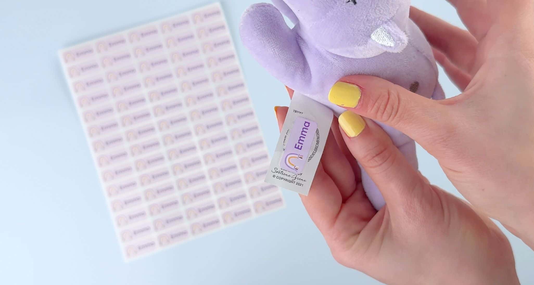 Lappeliten Namnlappar med Fri Frakt