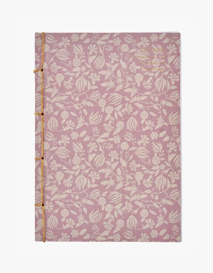 Coptisk rosa anteckningsbok