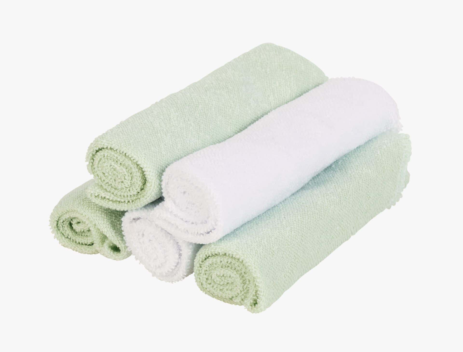 Mio 5-pack frottéhandduk ljusblå