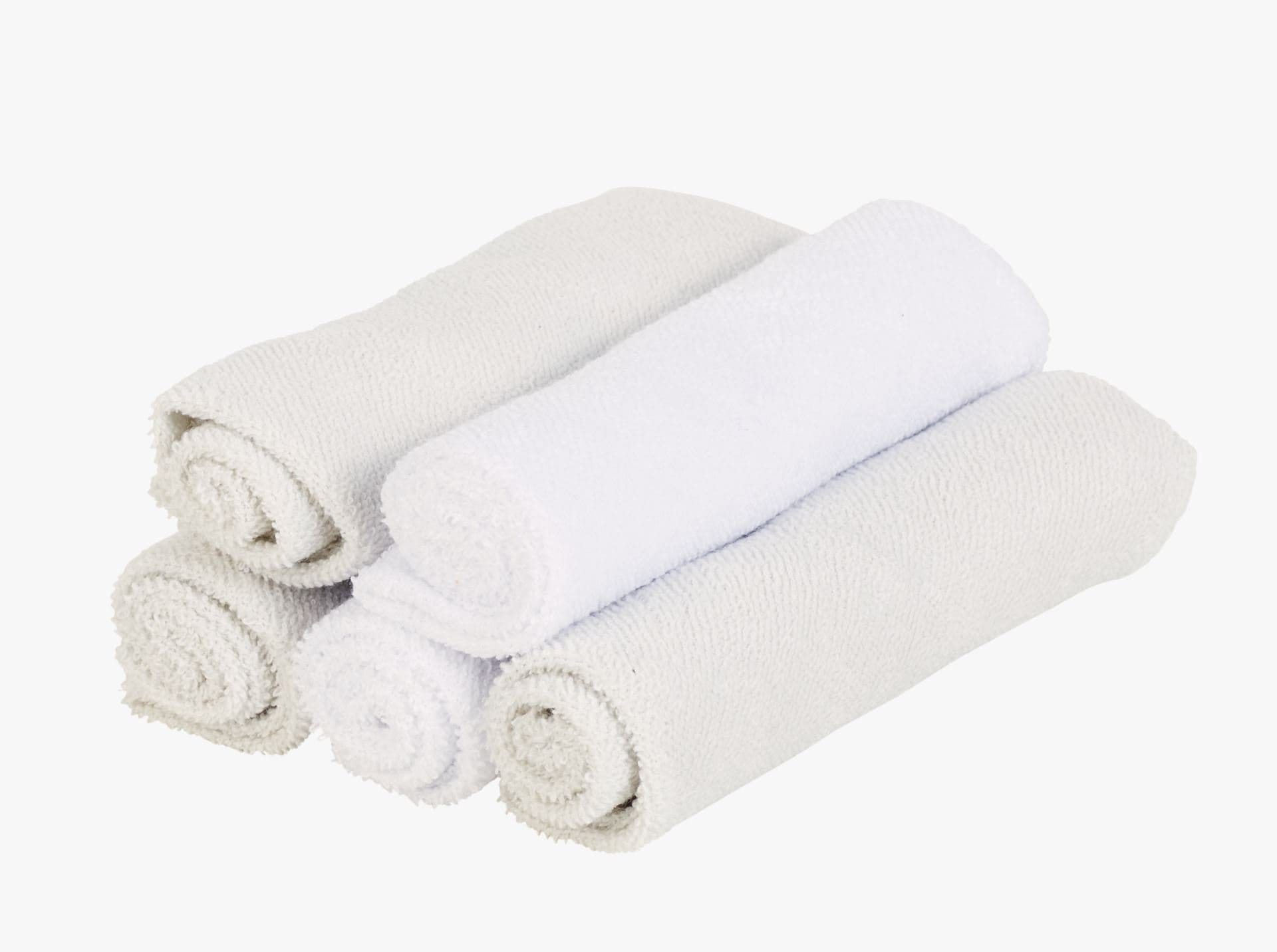 Mio 5-pack frottéhandduk ljusblå