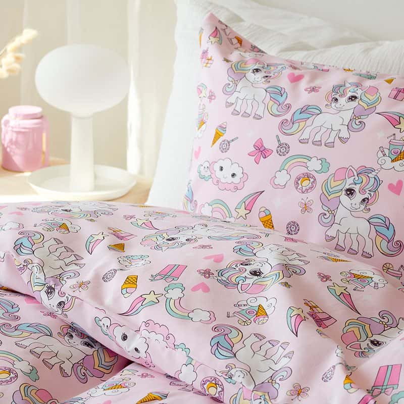 Humla 2-delat påslakanset i bomull