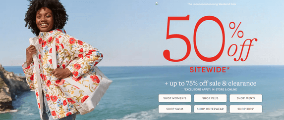 Lands' End - 50% rabatt på nästan allt med kod