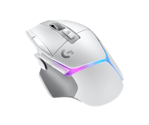 Logitech G502 X Plus Trådlös Gamingmus Vit