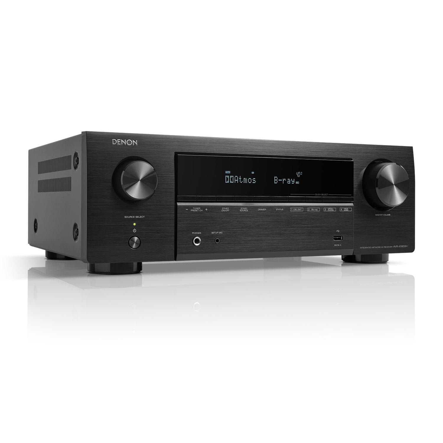Denon AVR-X1800H 7-kanals 8K surroundreceiver