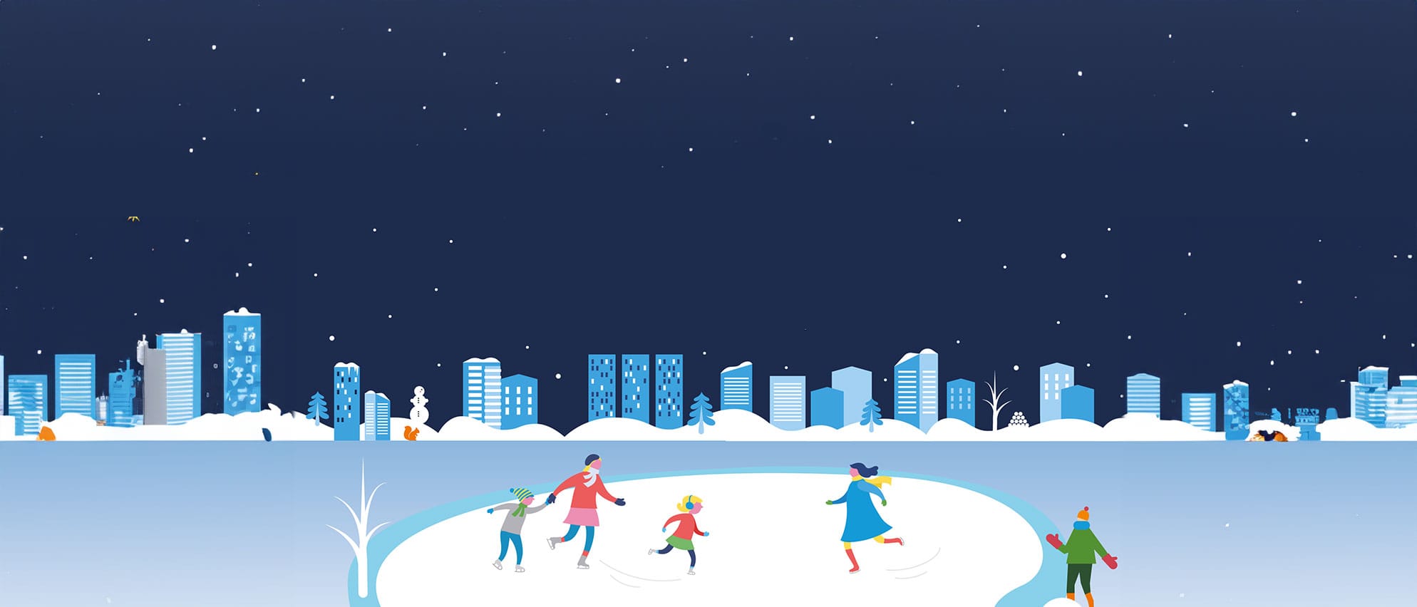 Vinterinvigning på Torget i Haninge