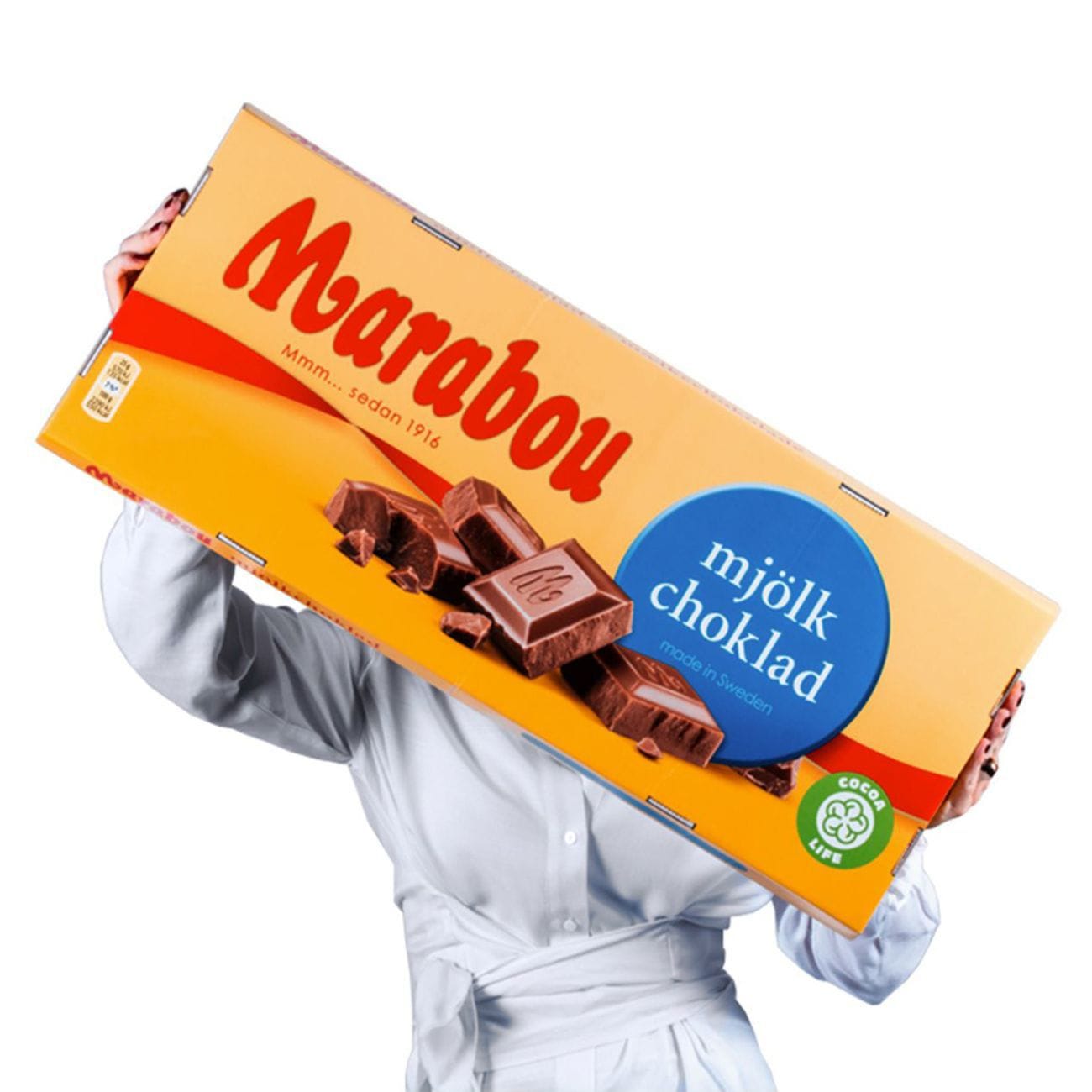 Gigantisk Marabou Chokladkaka Delikatess