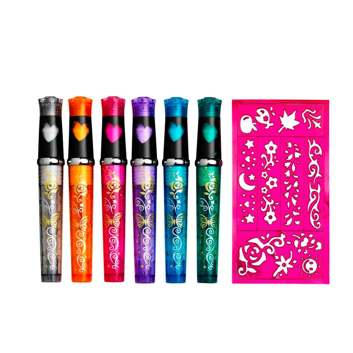 Tatueringspennor i 6 Färger Set