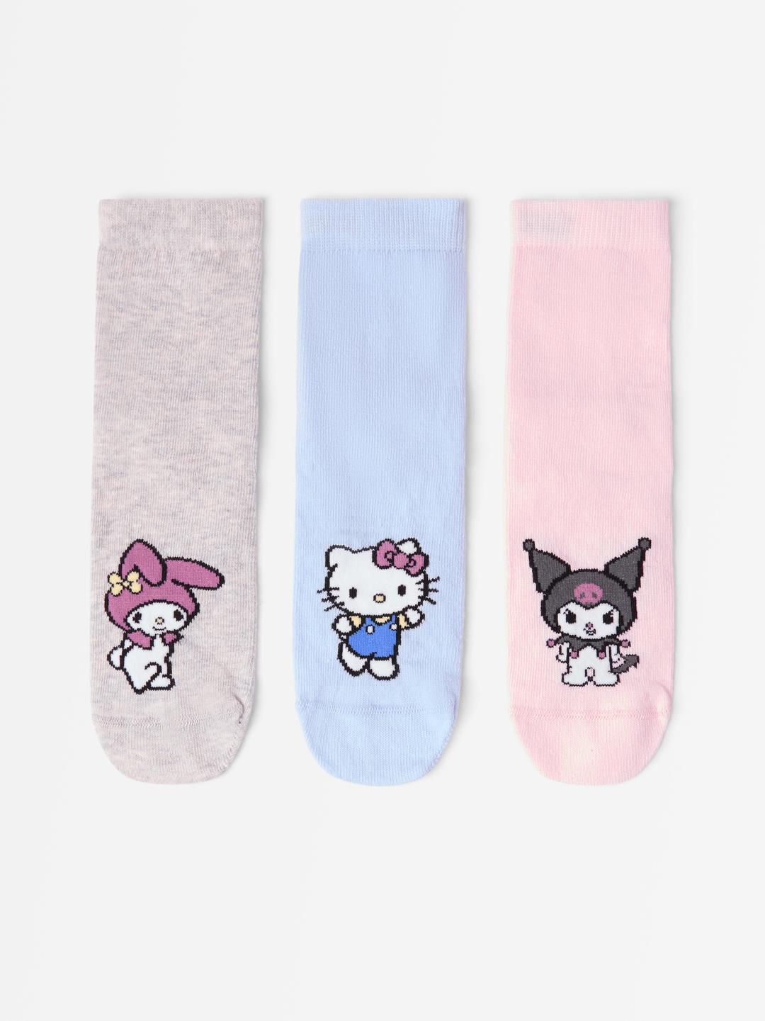 3-pack Hello Kitty strumpor för barn