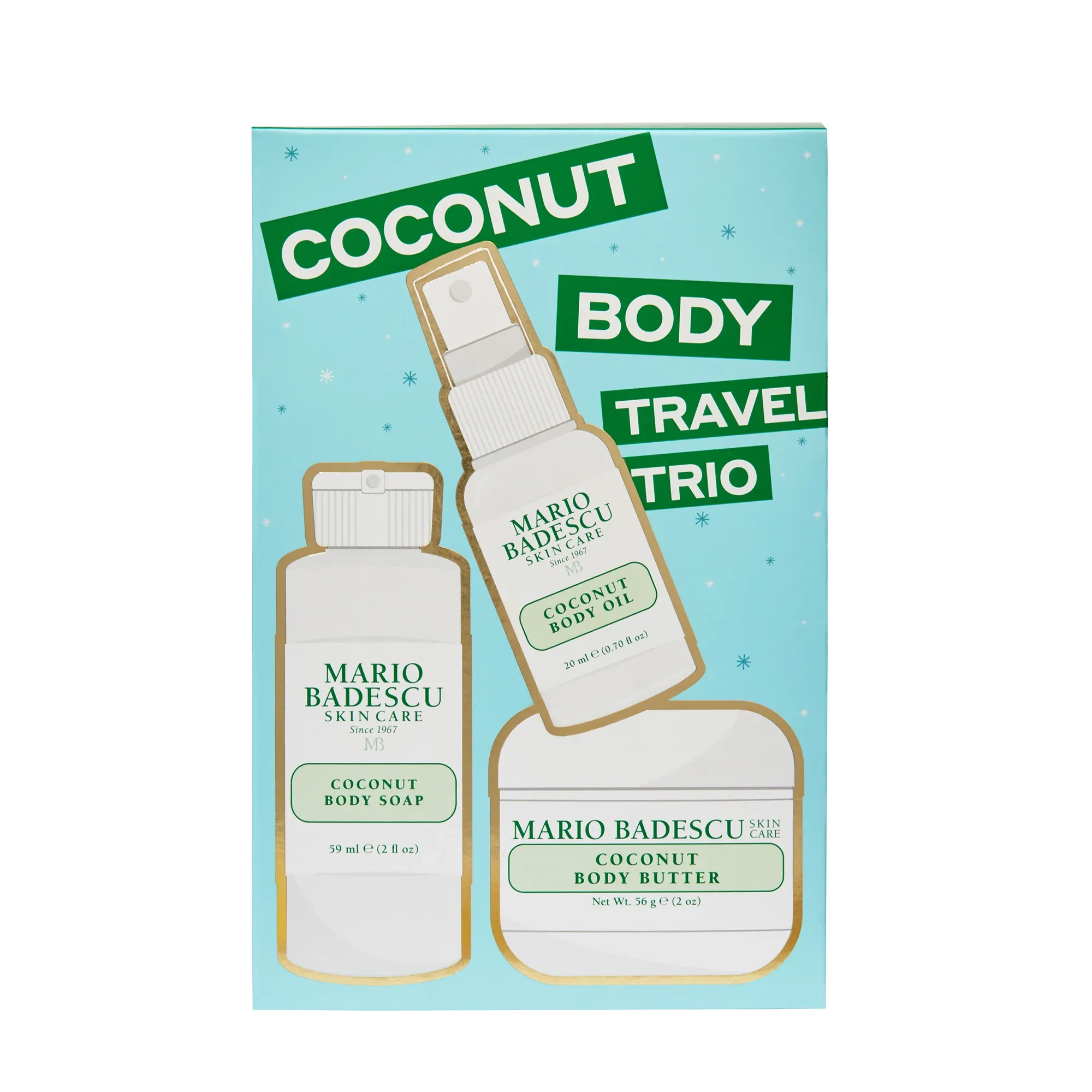 Mario Badescu Coconut Body Care Trio