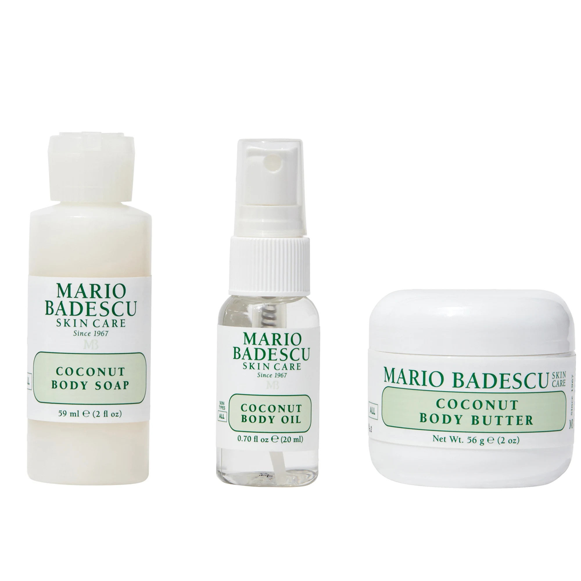 Mario Badescu Coconut Body Care Trio