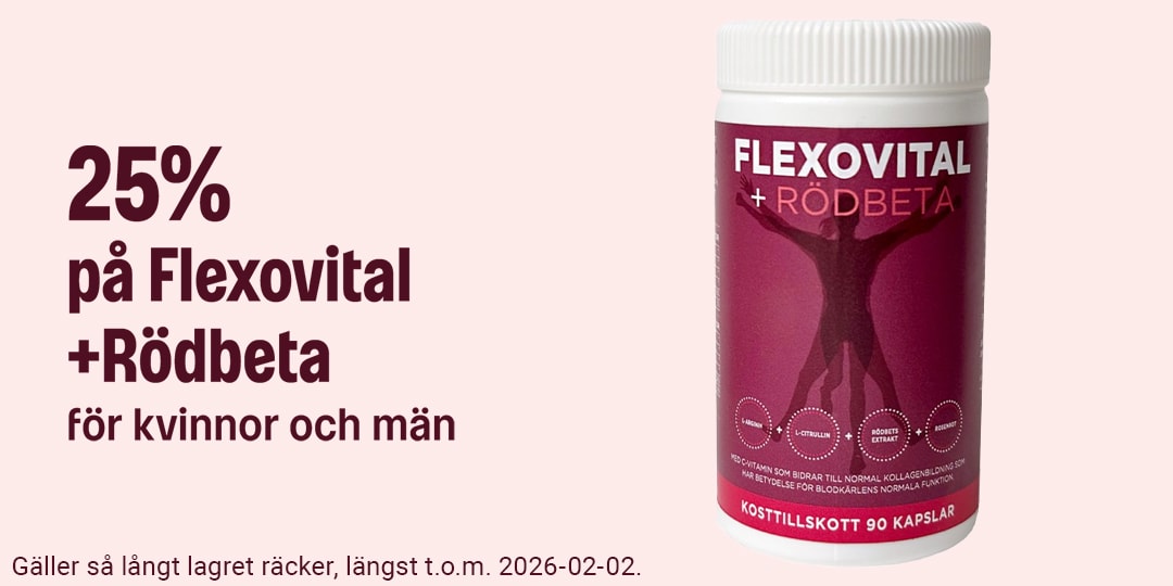 Flexovital+ Rödbeta 90 kapslar