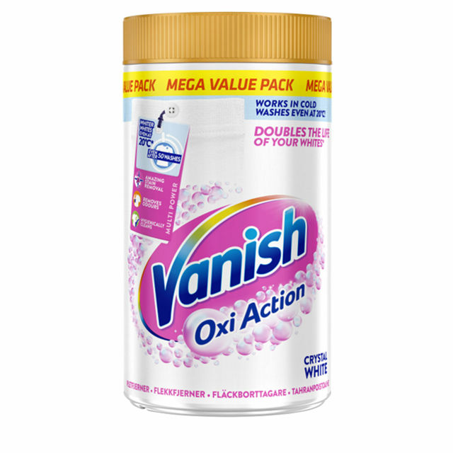 Vanish Oxi Action Crystal White Fläckborttagare