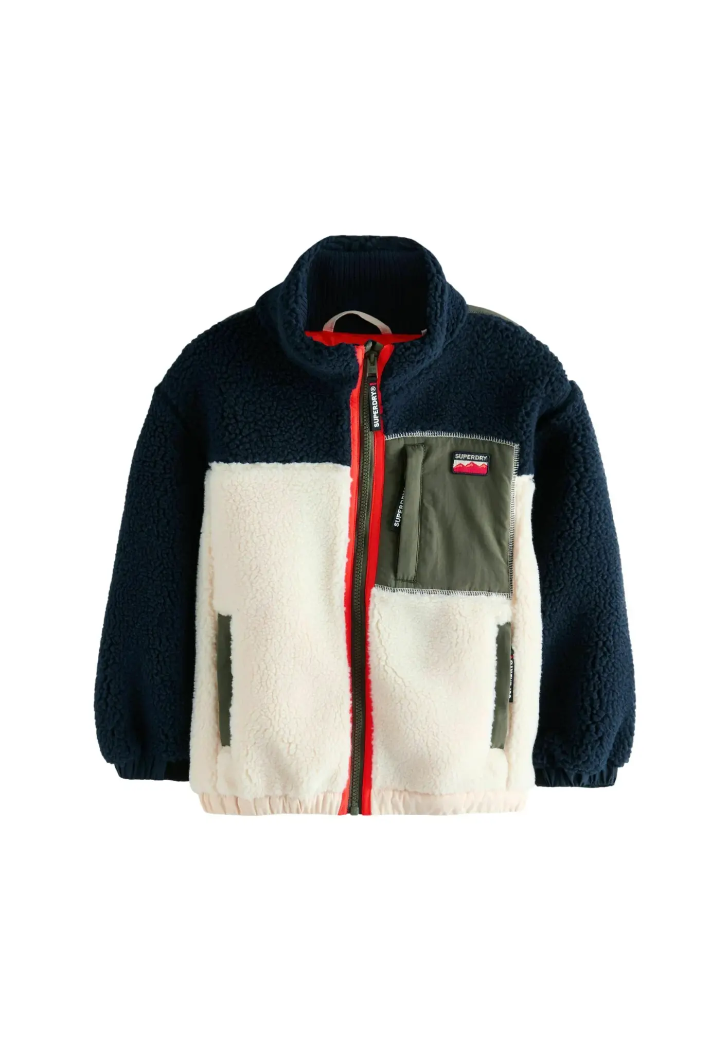 Scotch & Soda Mönstrad Padded Skjortjacka