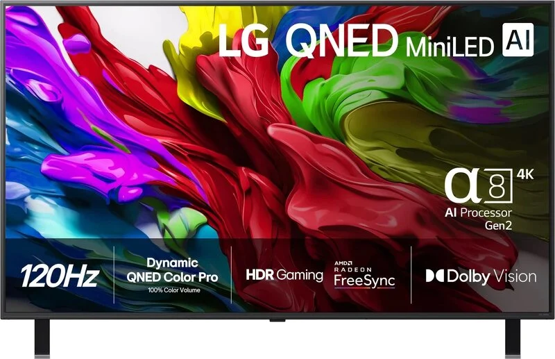LG 55" QNED 4K Smart TV Bundle