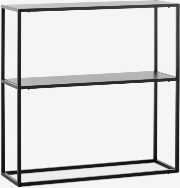 Bokhylla MOSBJERG med 6 hyllor vit