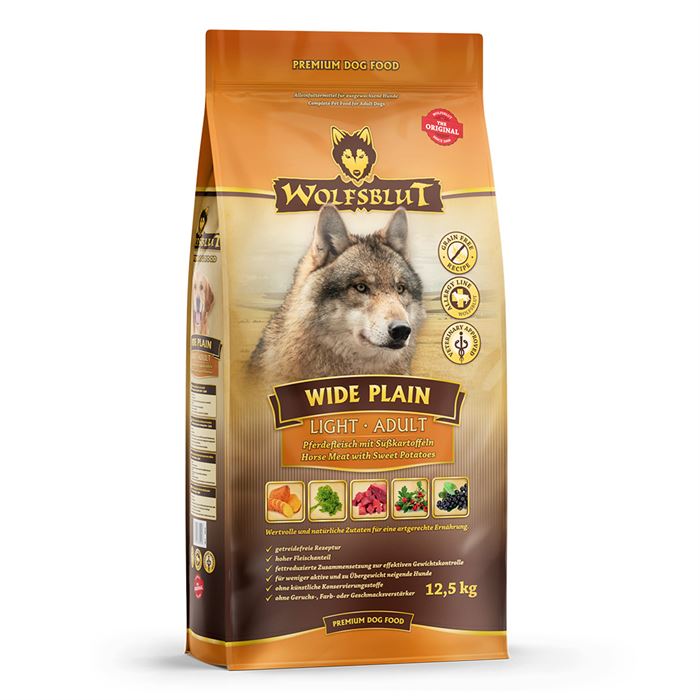 Wolfsblut Wide Plain Horse Dog Food 12.5 kg