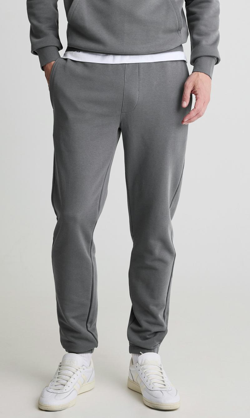 Klassiske Grå Sweatpants for Menn