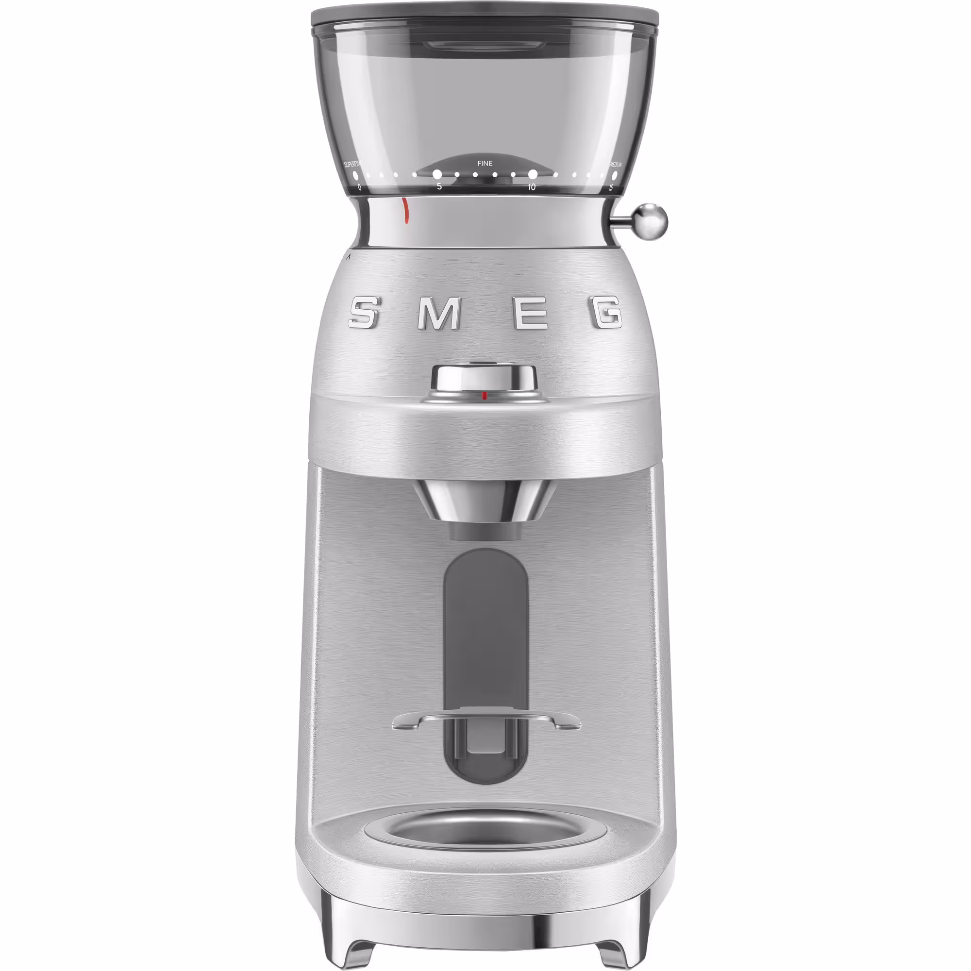 Smeg CGF02SSEU Kaffekvarn Silver