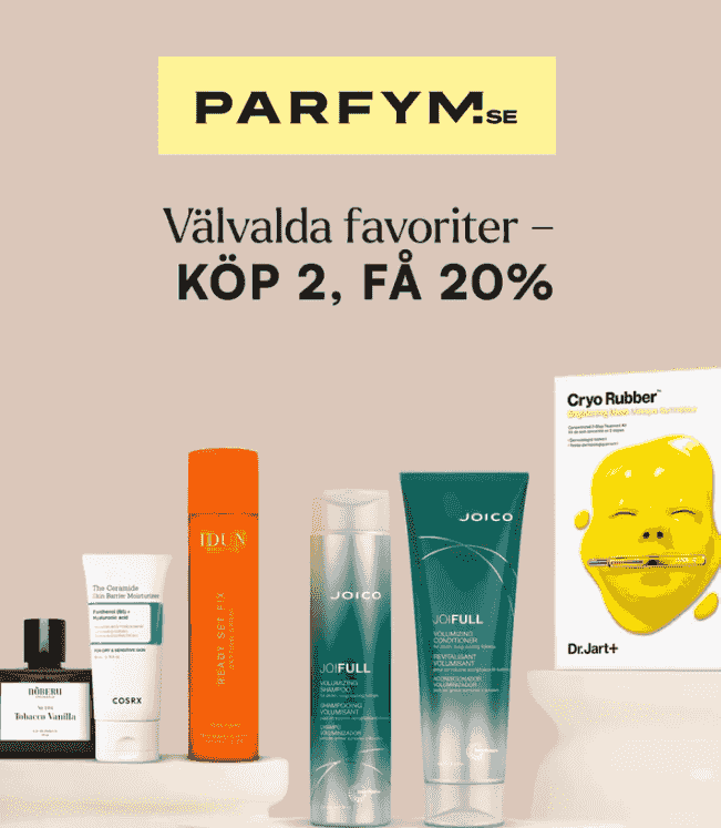 Köp 2 och få 20% rabatt