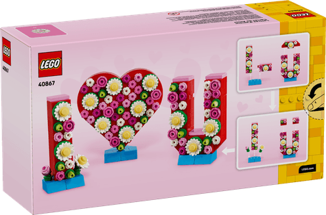 LEGO® Kärleksbokstäver Byggset 40867
