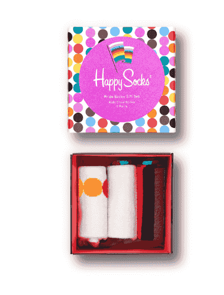 Pride 3-Pack Colorful Socks Set