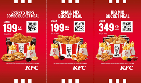 Exklusiva KFC Rabattkuponger