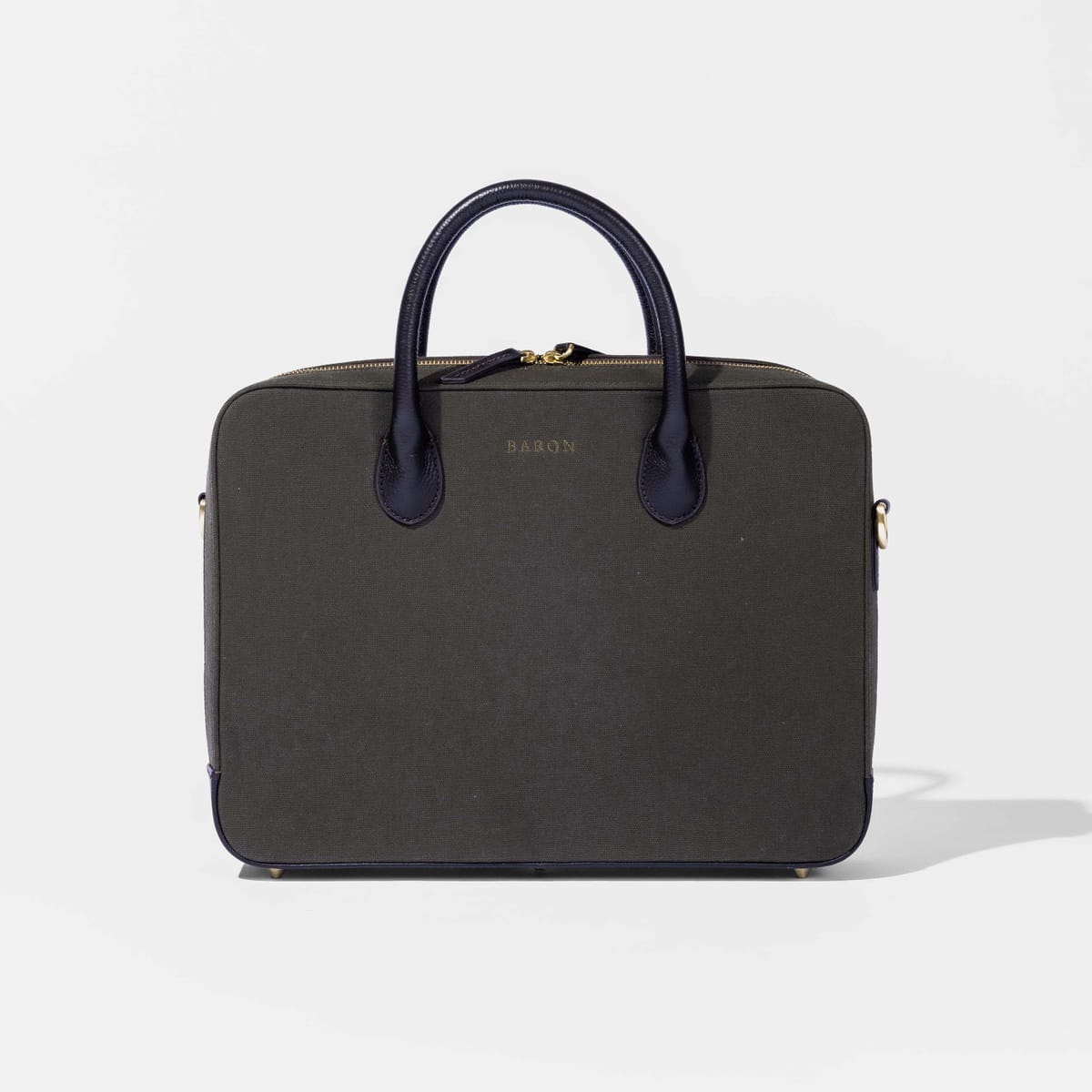 Baron Grön Kanvas Datorväska