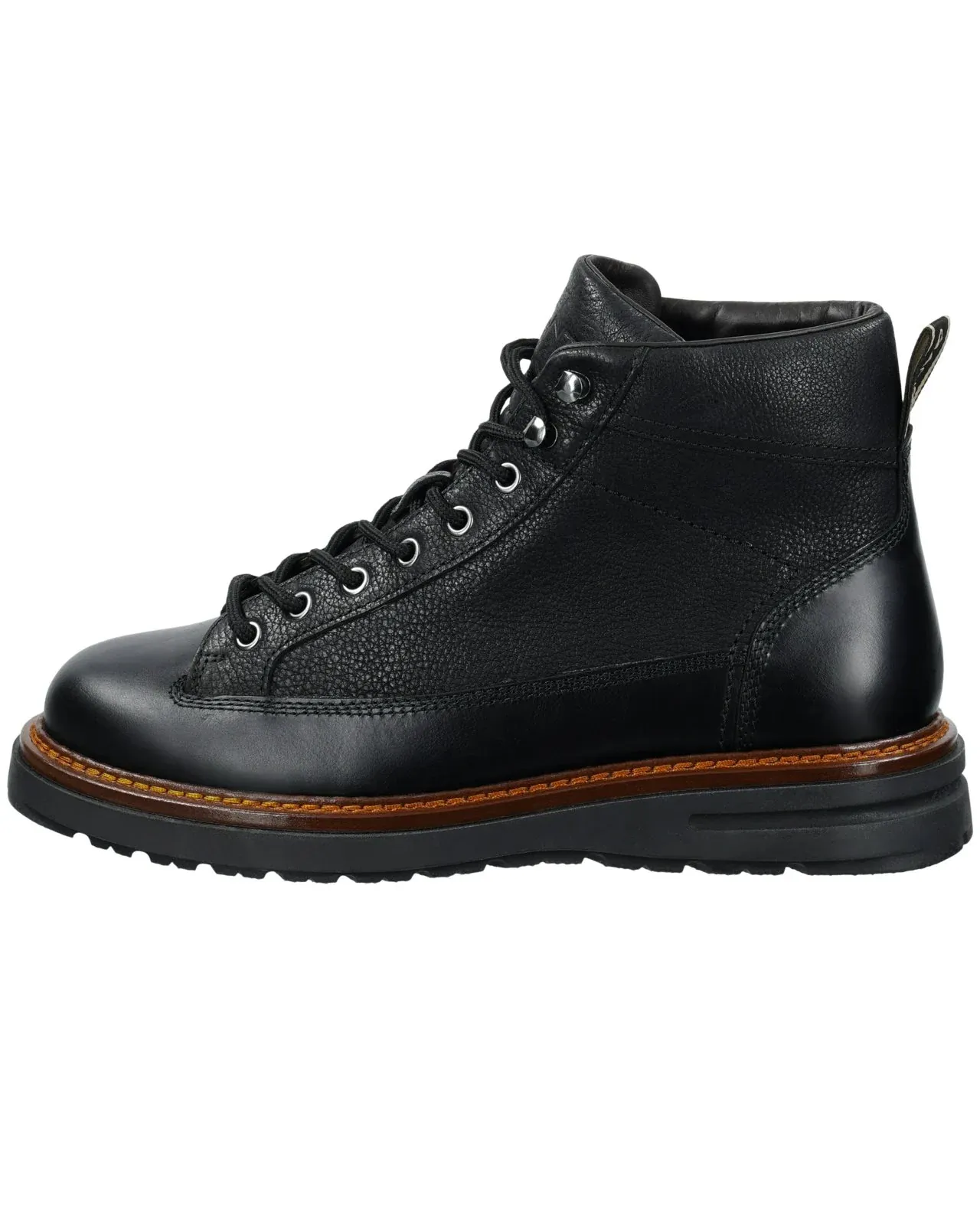 GANT Hillprep Black Mid Boots